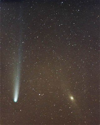 Kometa C2002C1 (Ikeya-Zhang) Adam Kisielewicz (Lublin) 3 kwiecień 2002