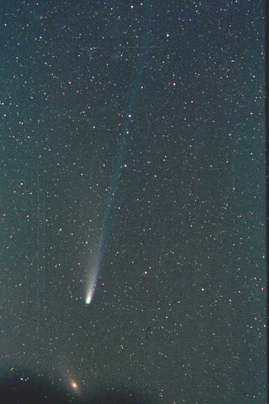 Kometa C2002C1 (Ikeya-Zhang) Grzegorz Duszanowicz (Szwecja 5 kwiecień 2002